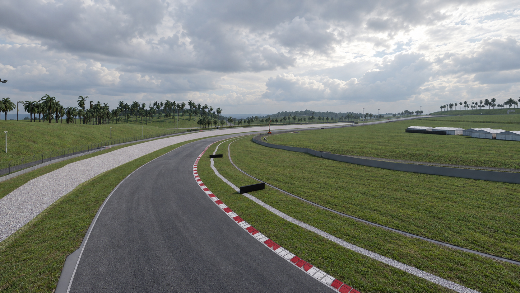 Sepang International Circuit F1 Race Track 3D Model