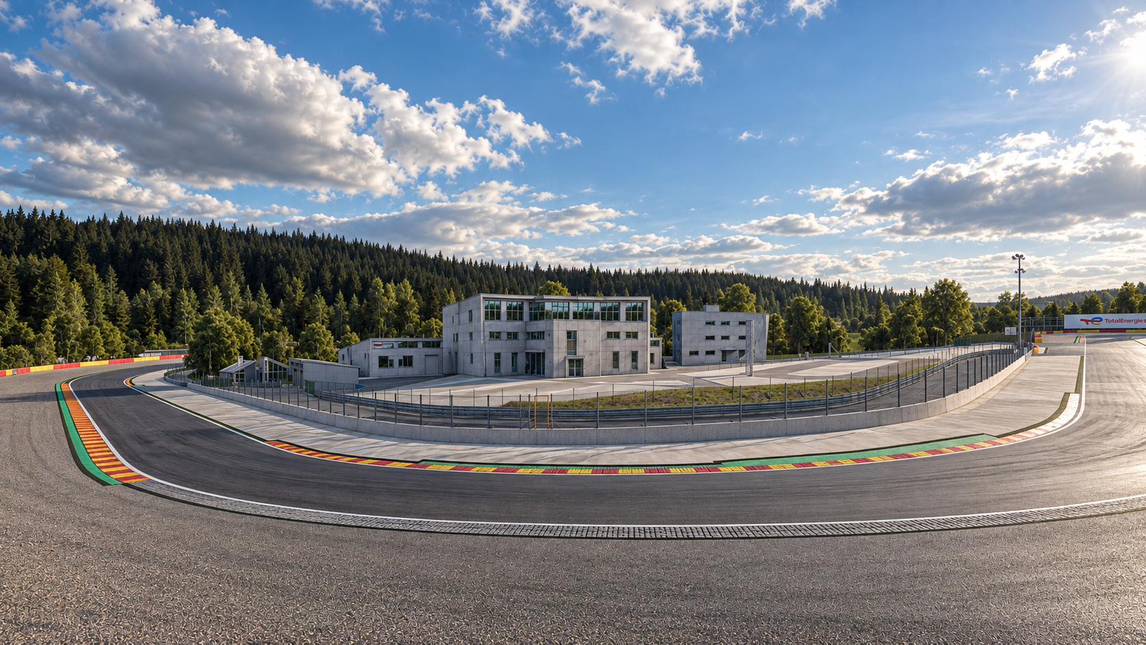 Spa-Francorchamps F1 Race Track 3D Model