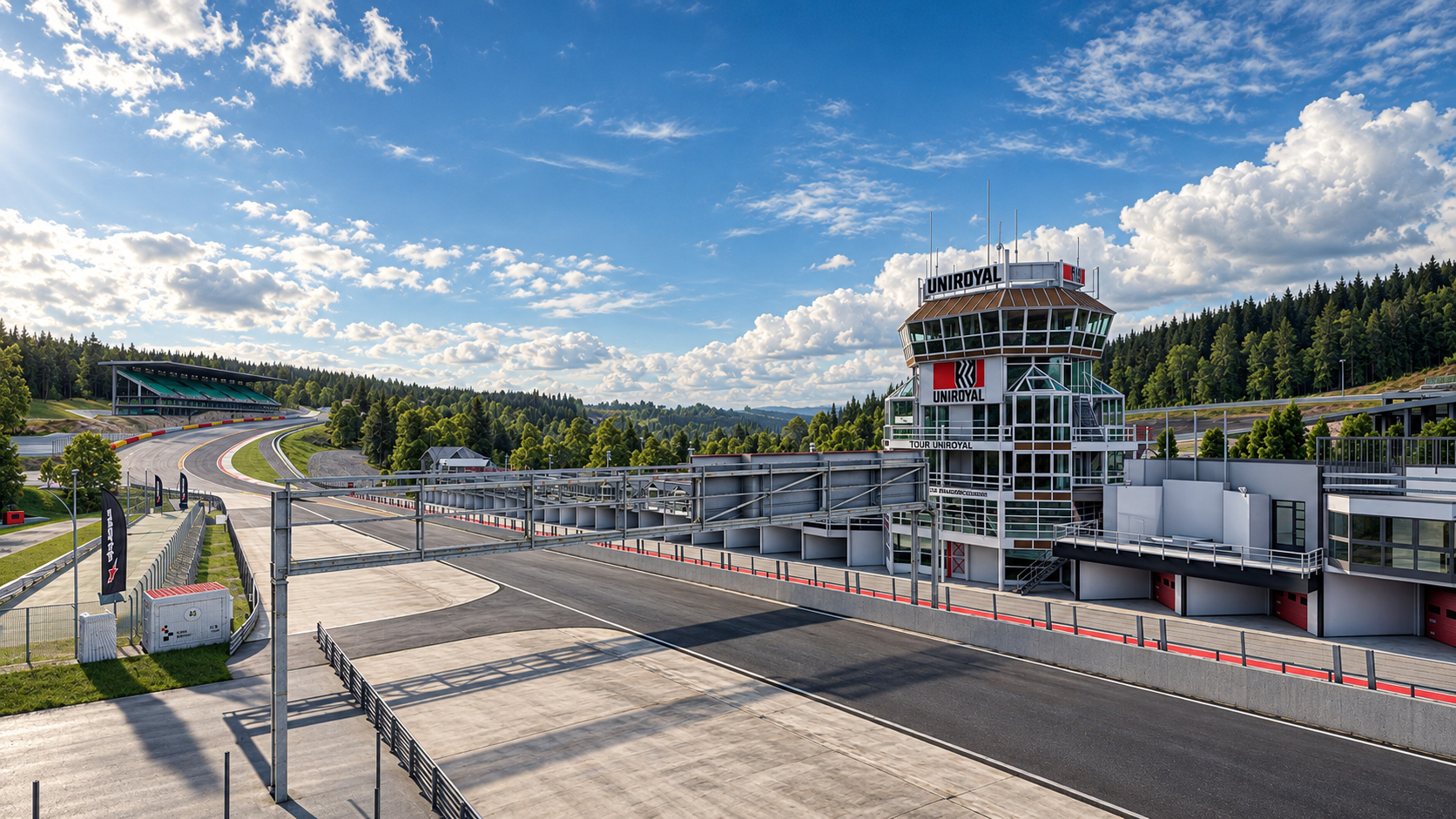 Spa-Francorchamps F1 Race Track 3D Model