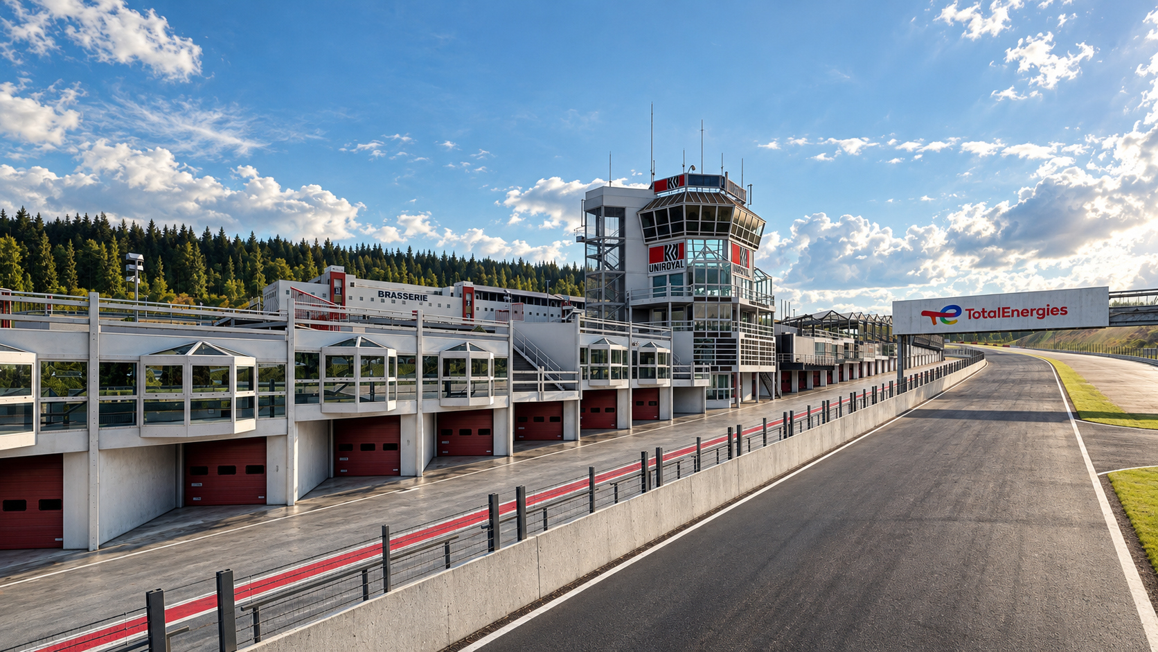 Spa-Francorchamps F1 Race Track 3D Model