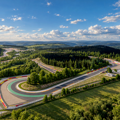 Spa-Francorchamps F1 Race Track