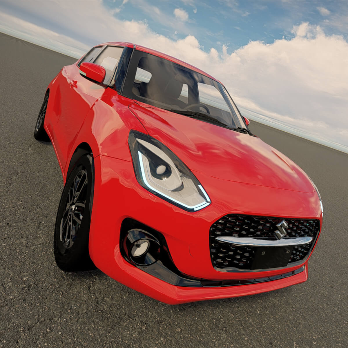 Suzuki Swift 2022 3D Model