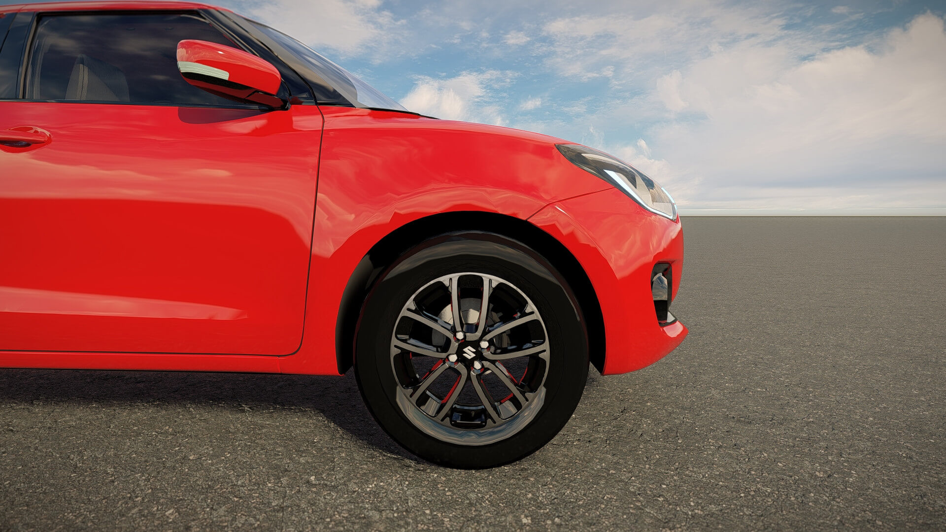 Suzuki Swift 2022 3D Model