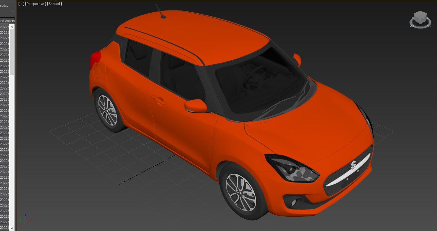 Suzuki Swift 2022 3D Model