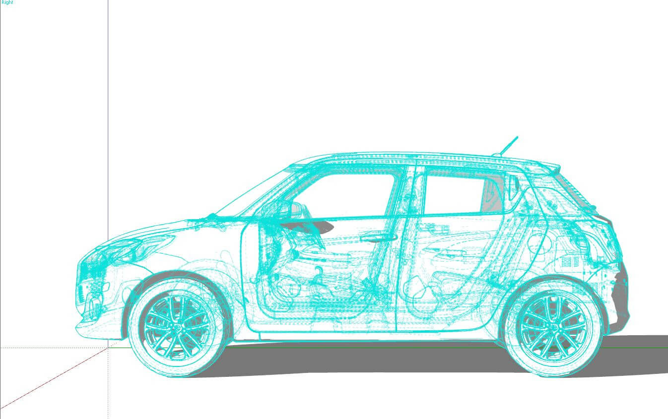Suzuki Swift 2022 3D Model