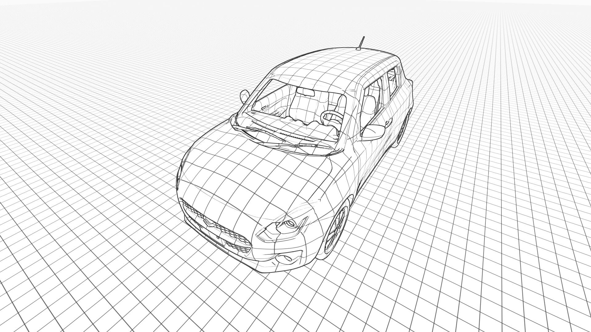 Suzuki Swift 2022 3D Model