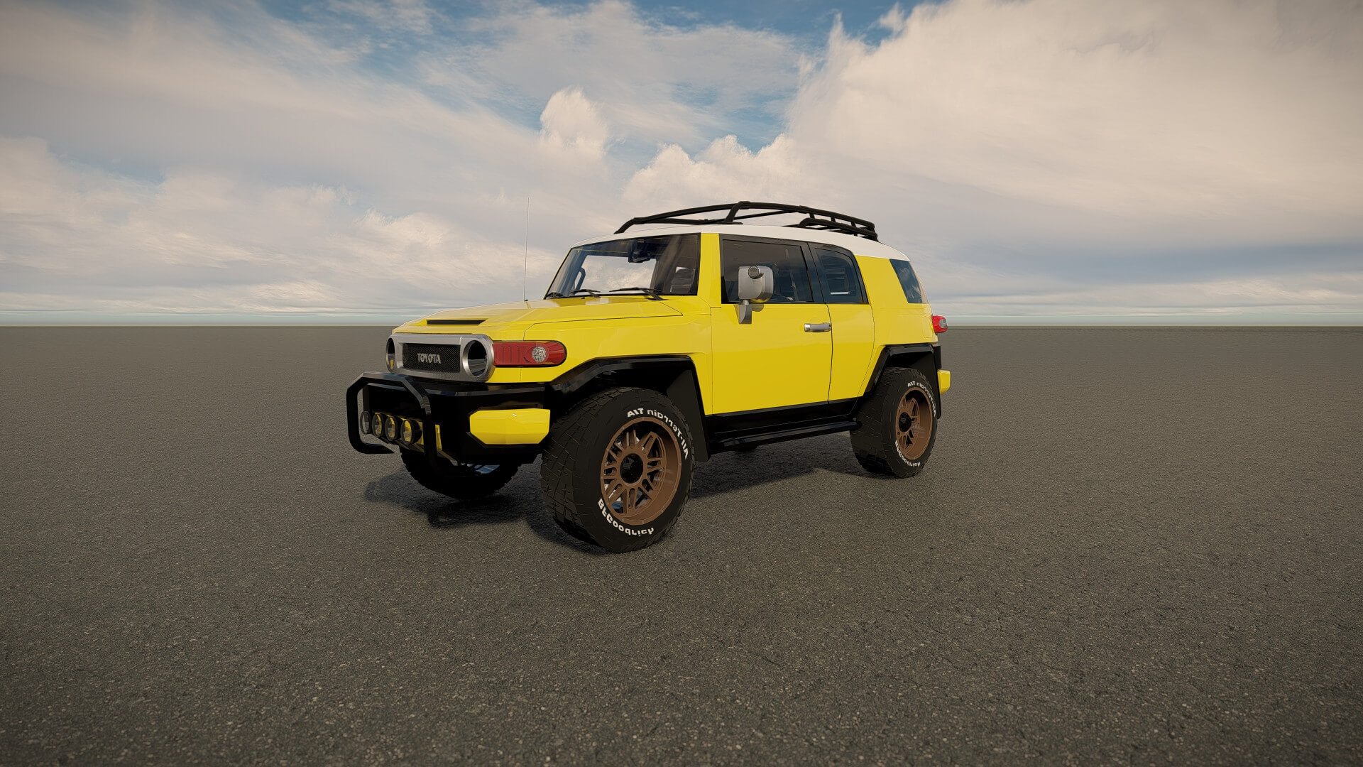 Toyota FJ Cruiser 3D Model