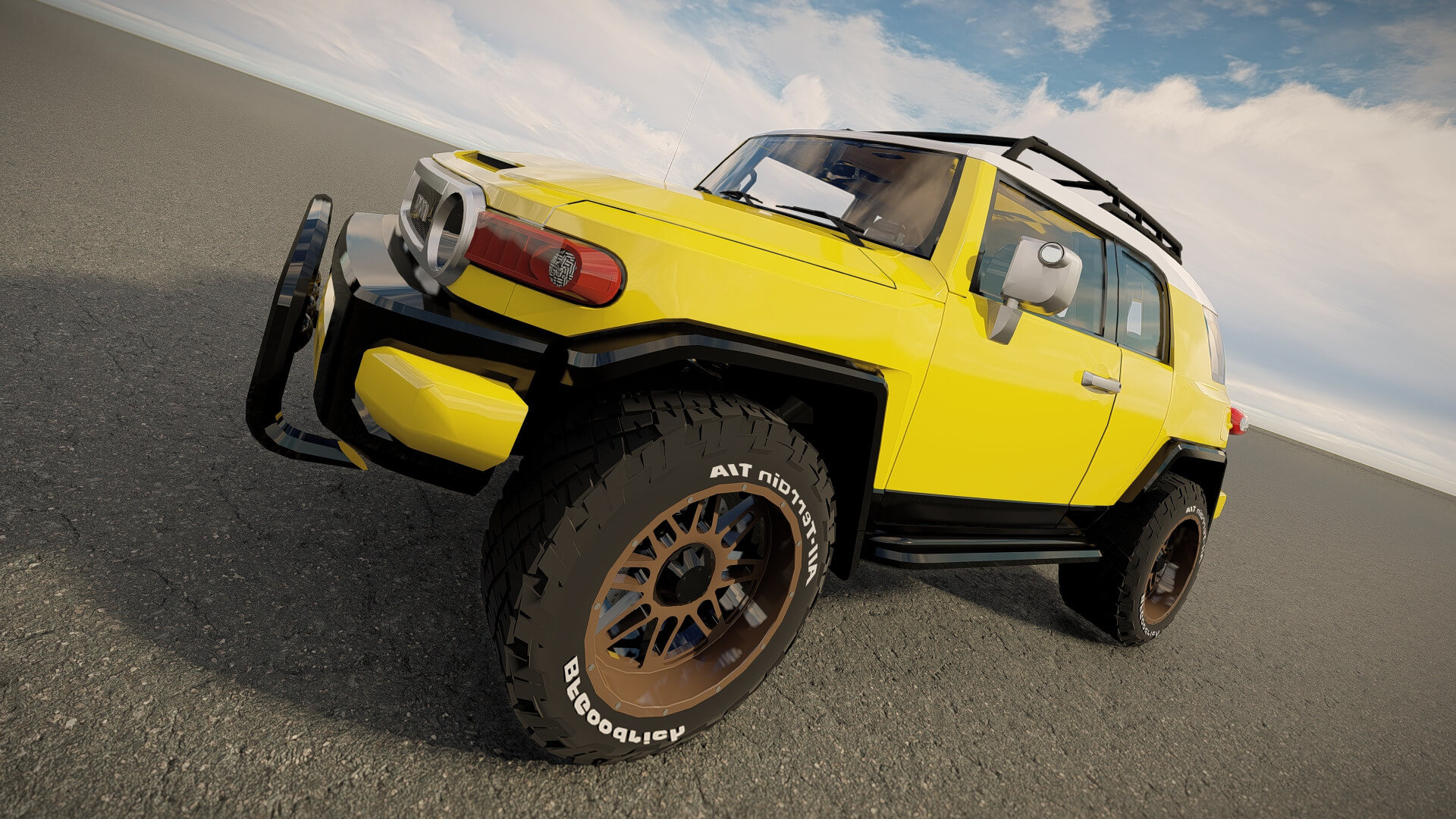 Toyota FJ Cruiser 3D Model