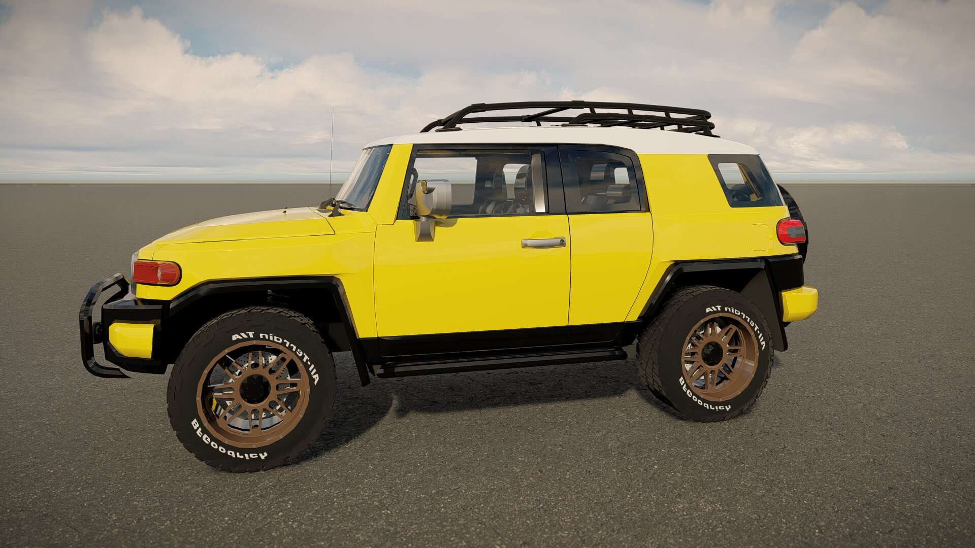 Toyota FJ Cruiser 3D Model