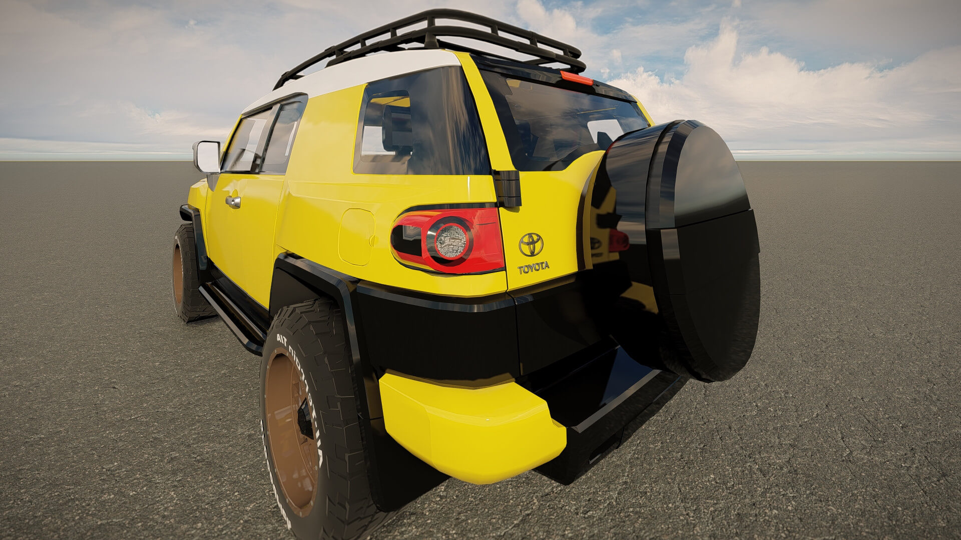 Toyota FJ Cruiser 3D Model