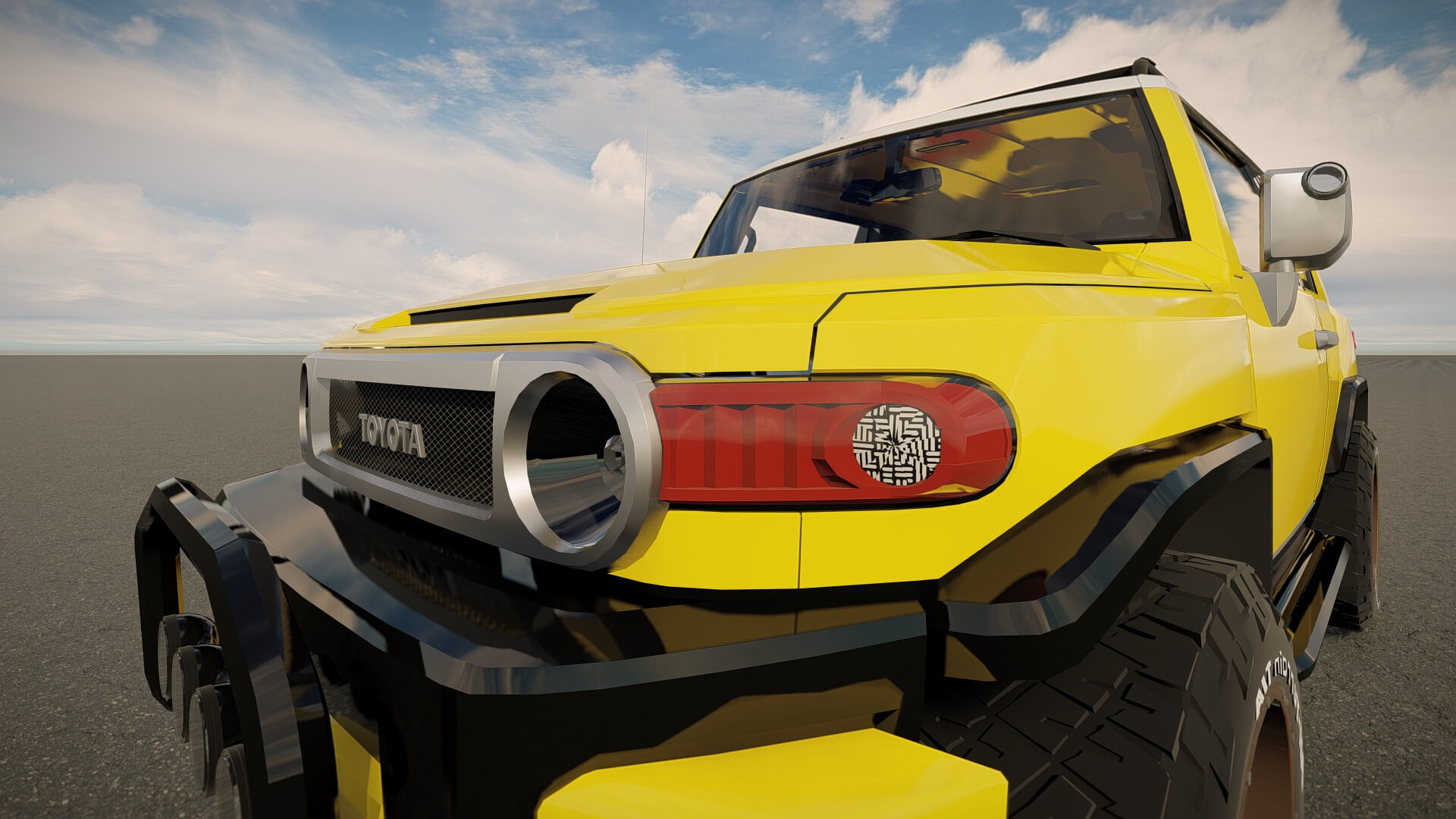 Toyota FJ Cruiser 3D Model