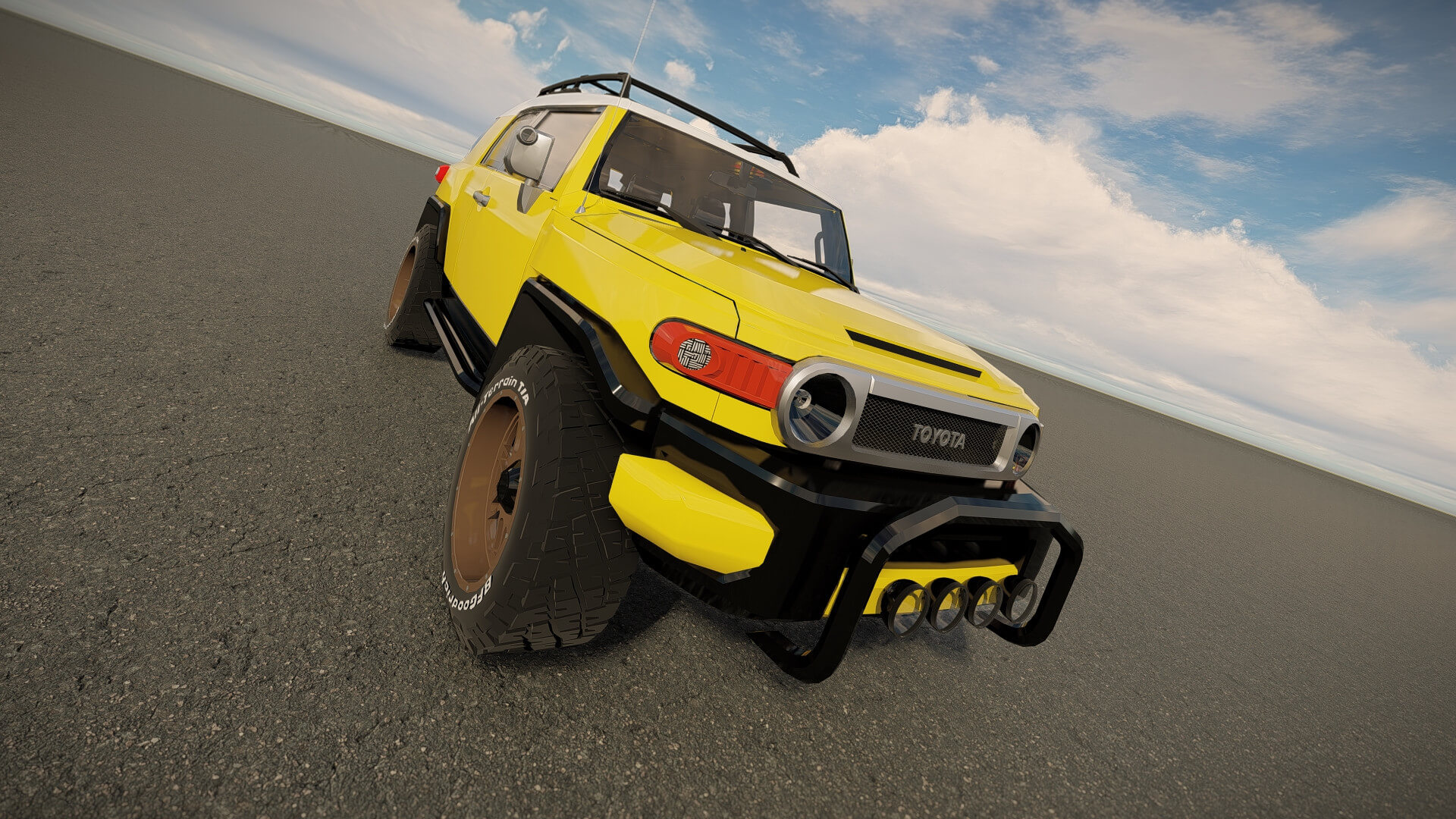 Toyota FJ Cruiser 3D Model