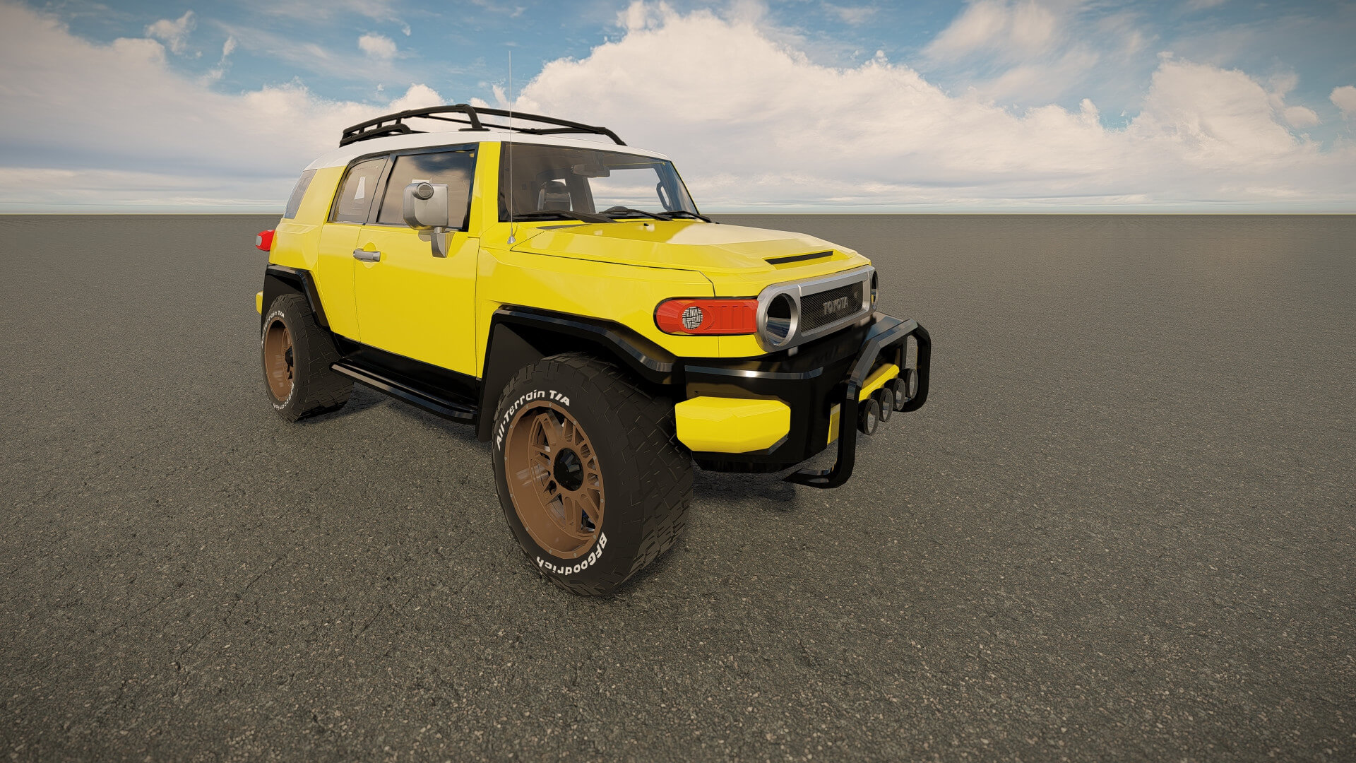 Toyota FJ Cruiser 3D Model