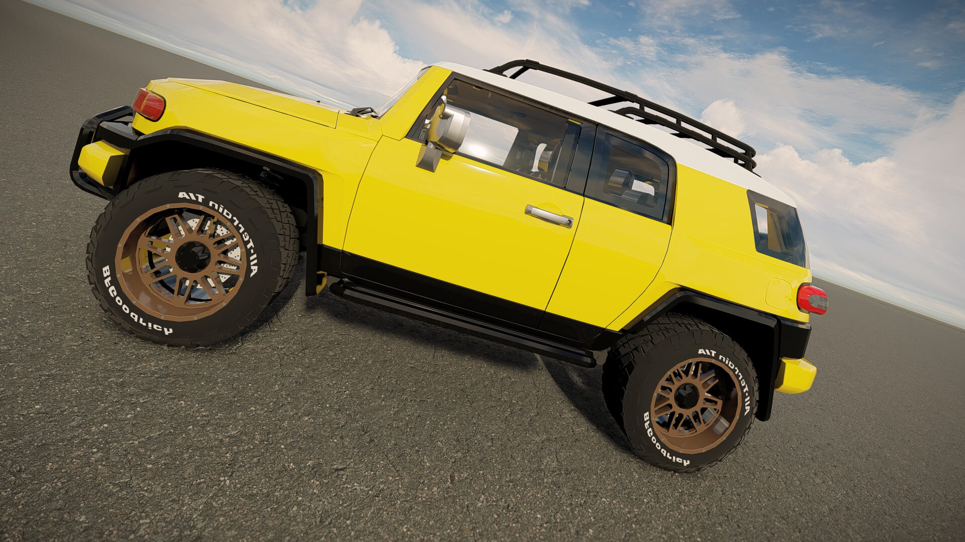 Toyota FJ Cruiser 3D Model