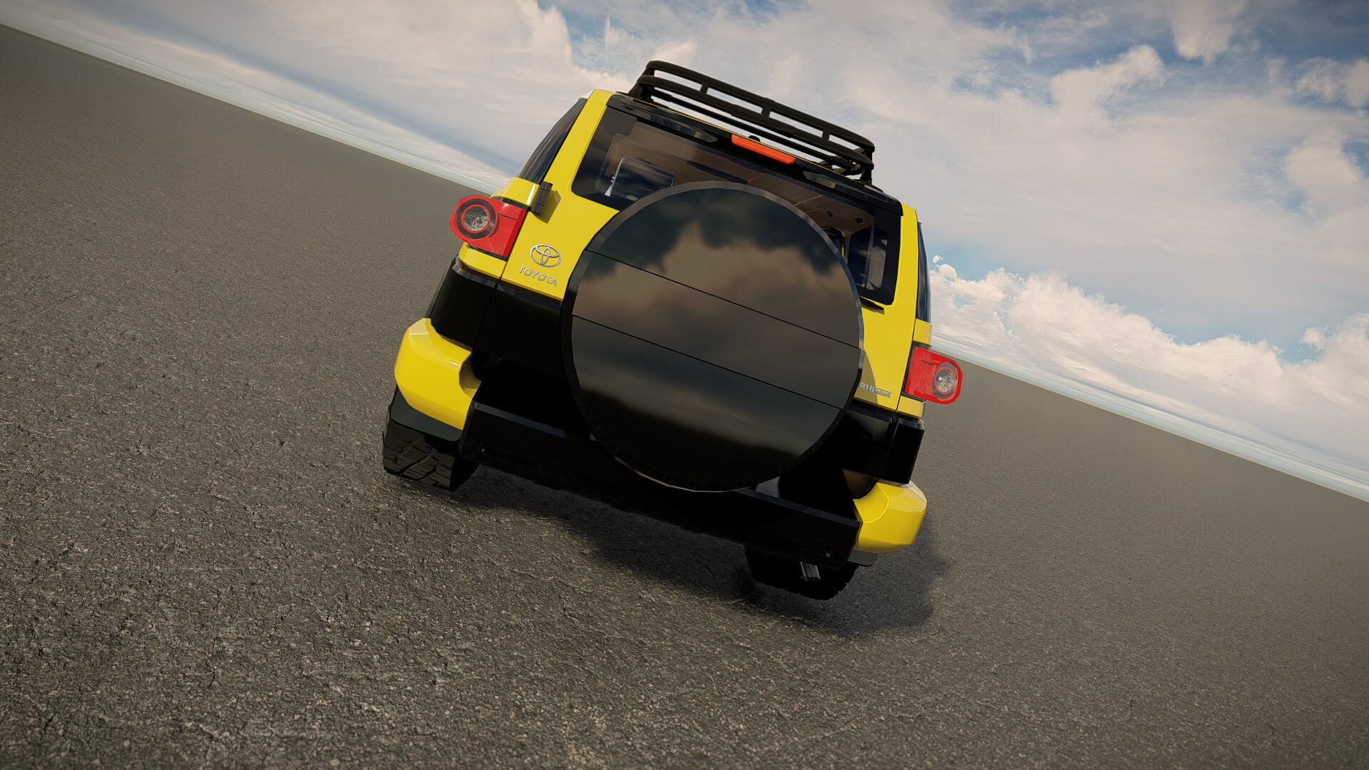 Toyota FJ Cruiser 3D Model