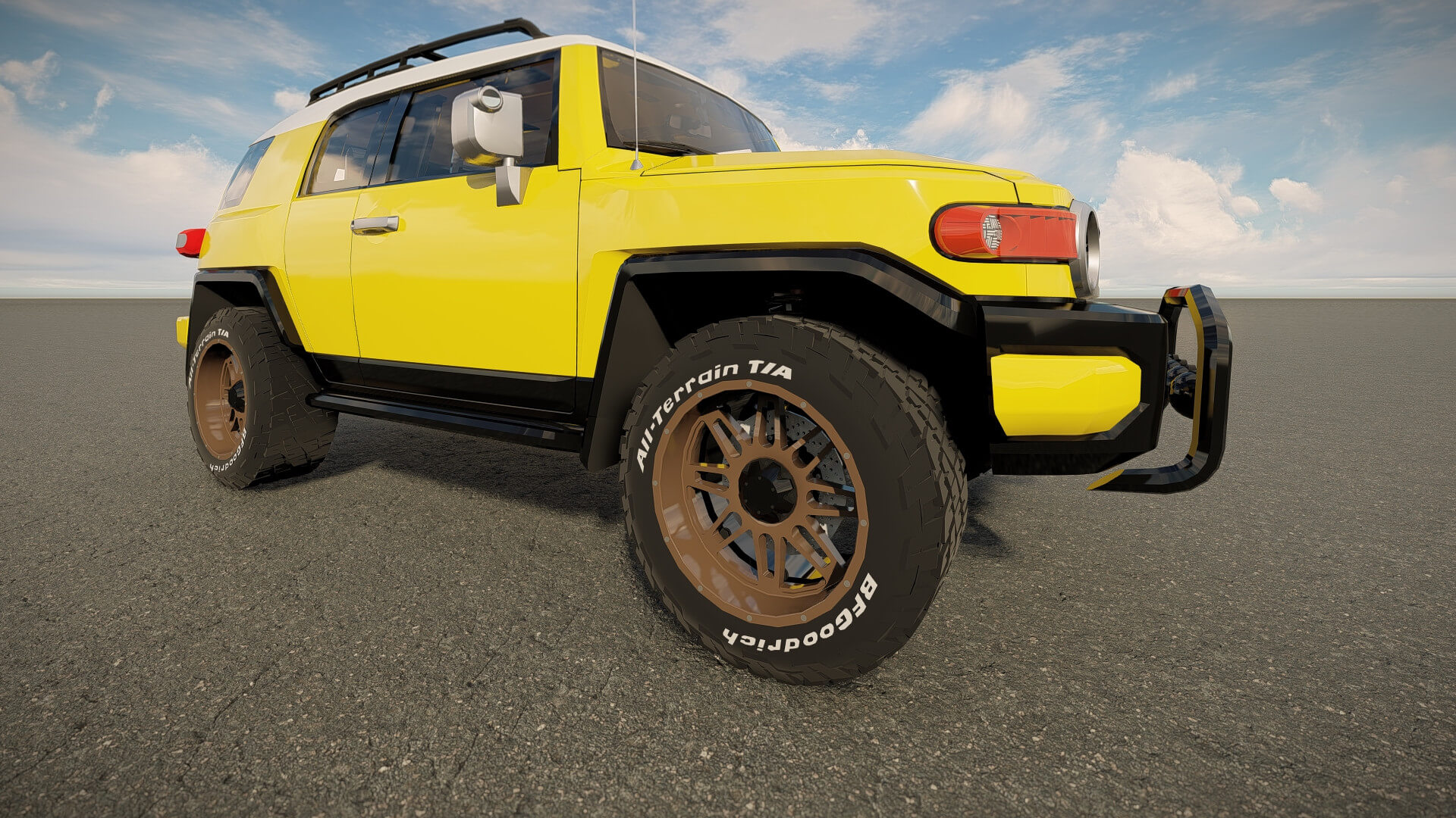 Toyota FJ Cruiser 3D Model