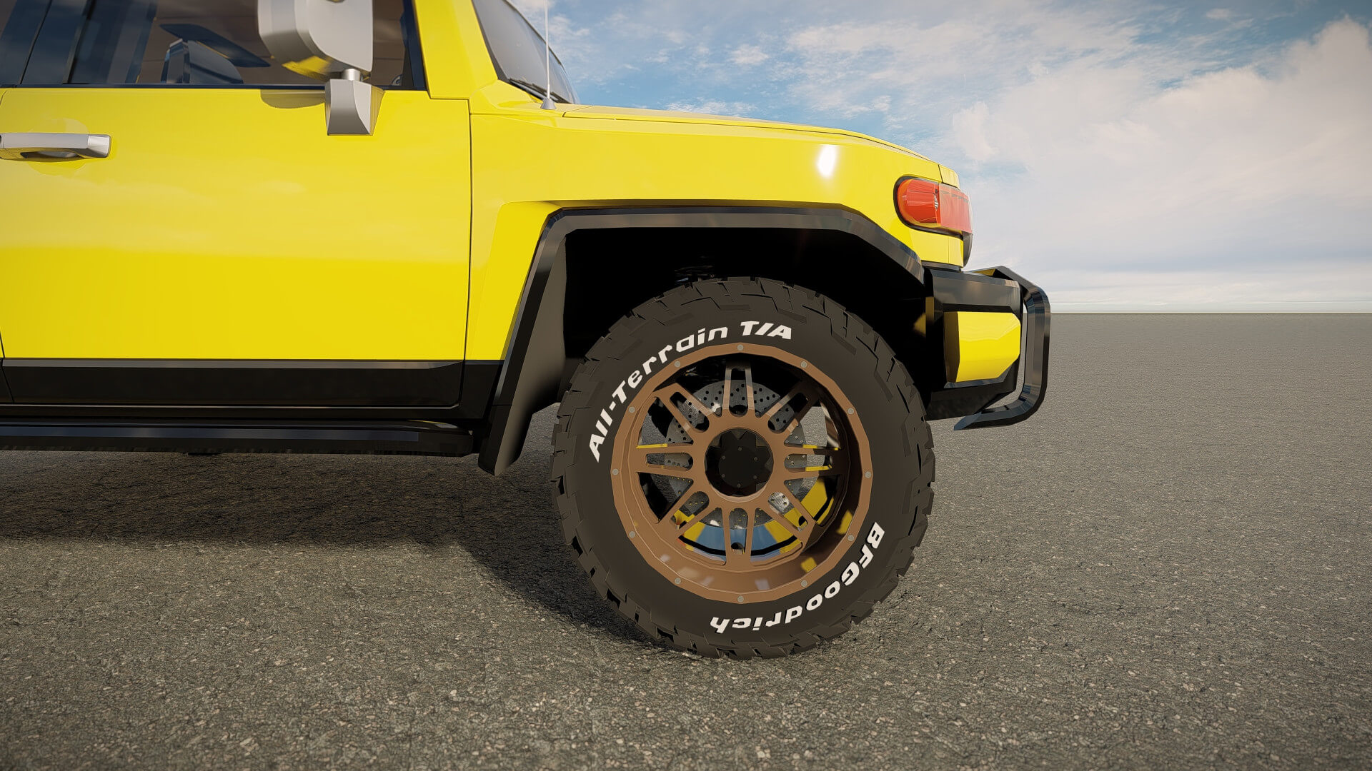 Toyota FJ Cruiser 3D Model