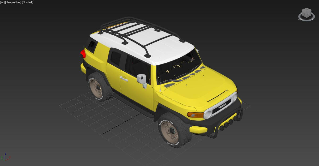 Toyota FJ Cruiser 3D Model