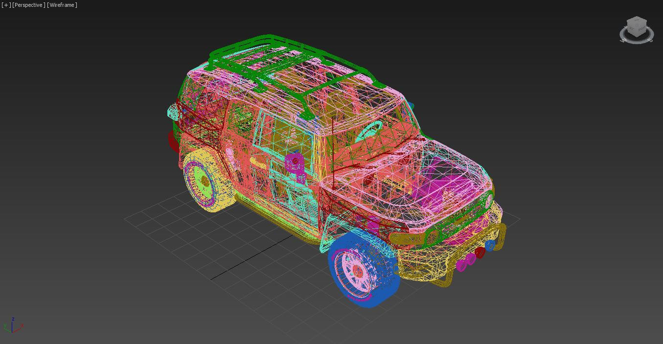 Toyota FJ Cruiser 3D Model