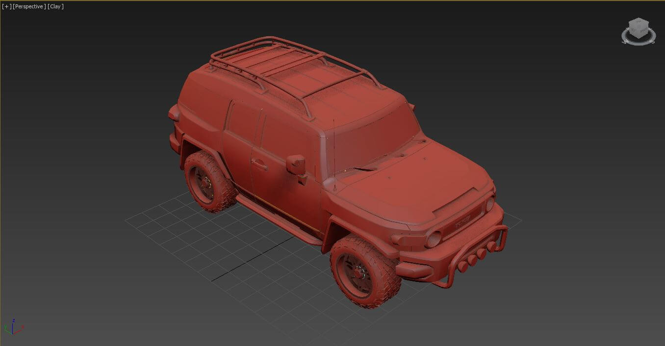 Toyota FJ Cruiser 3D Model