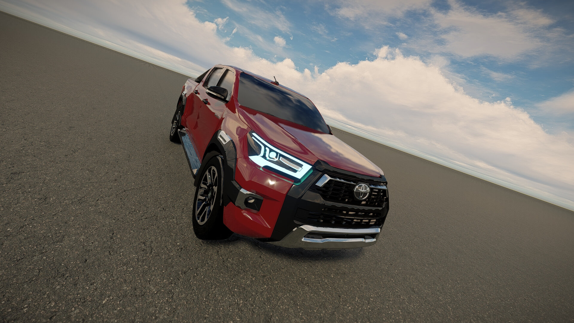 Toyota Hilux Double Cab 2022 3D Model