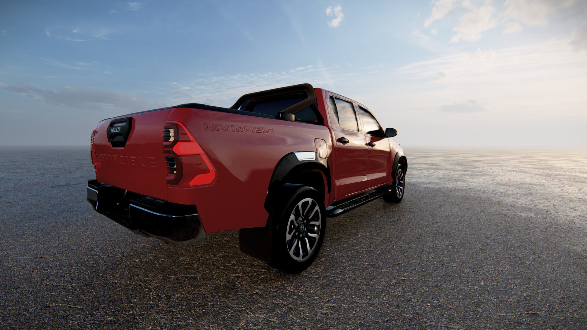 Toyota Hilux Double Cab 2022 3D Model