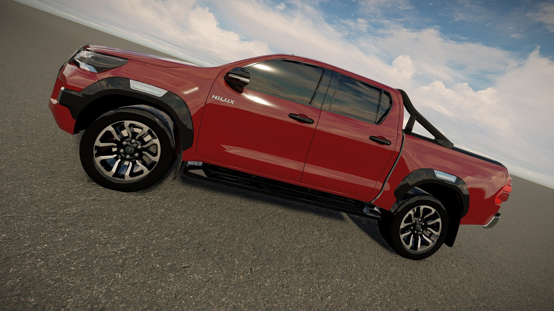 Toyota Hilux Double Cab 2022 3D Model