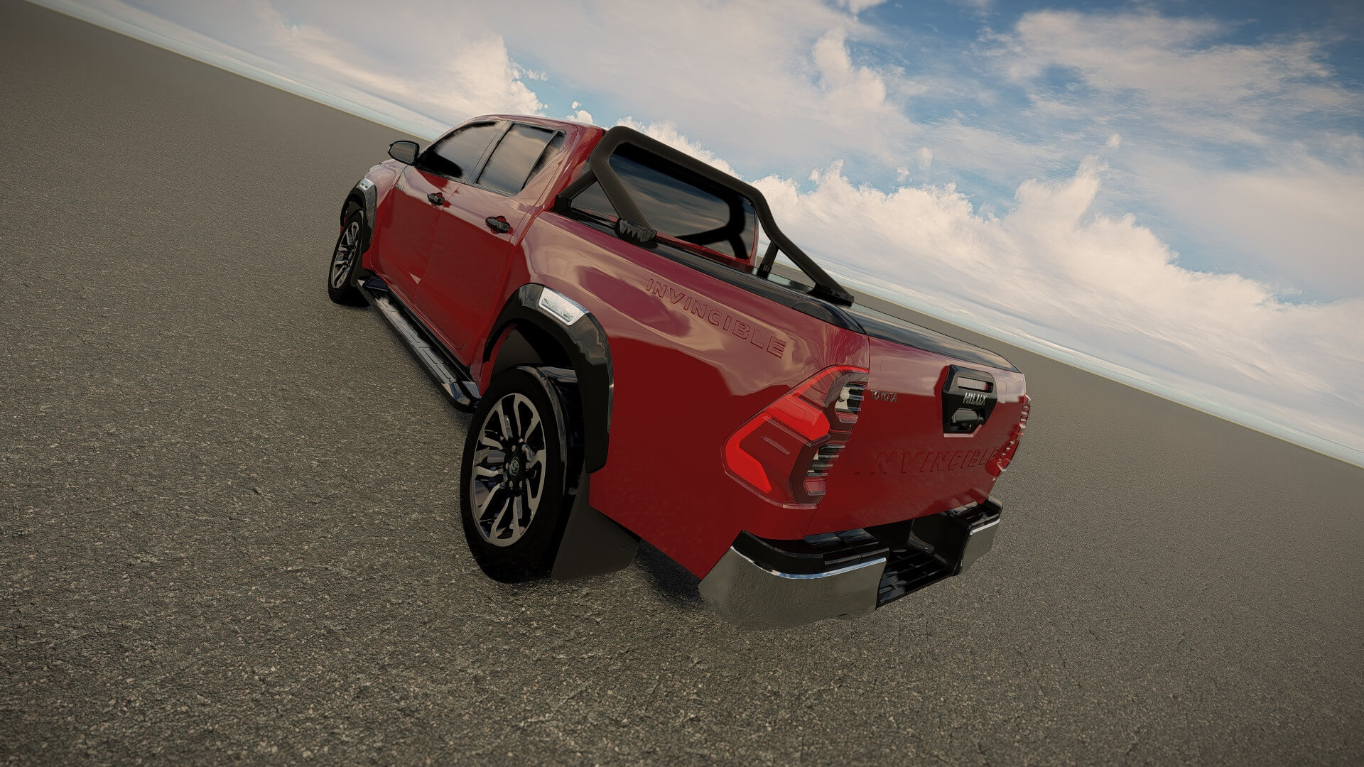 Toyota Hilux Double Cab 2022 3D Model