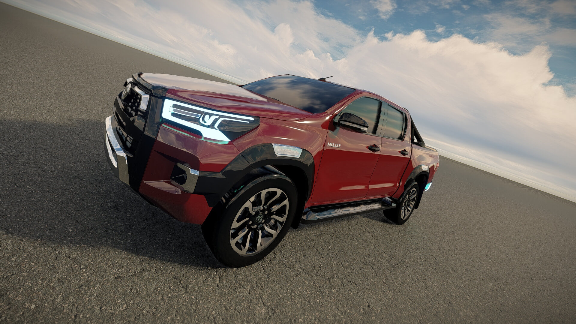 Toyota Hilux Double Cab 2022 3D Model