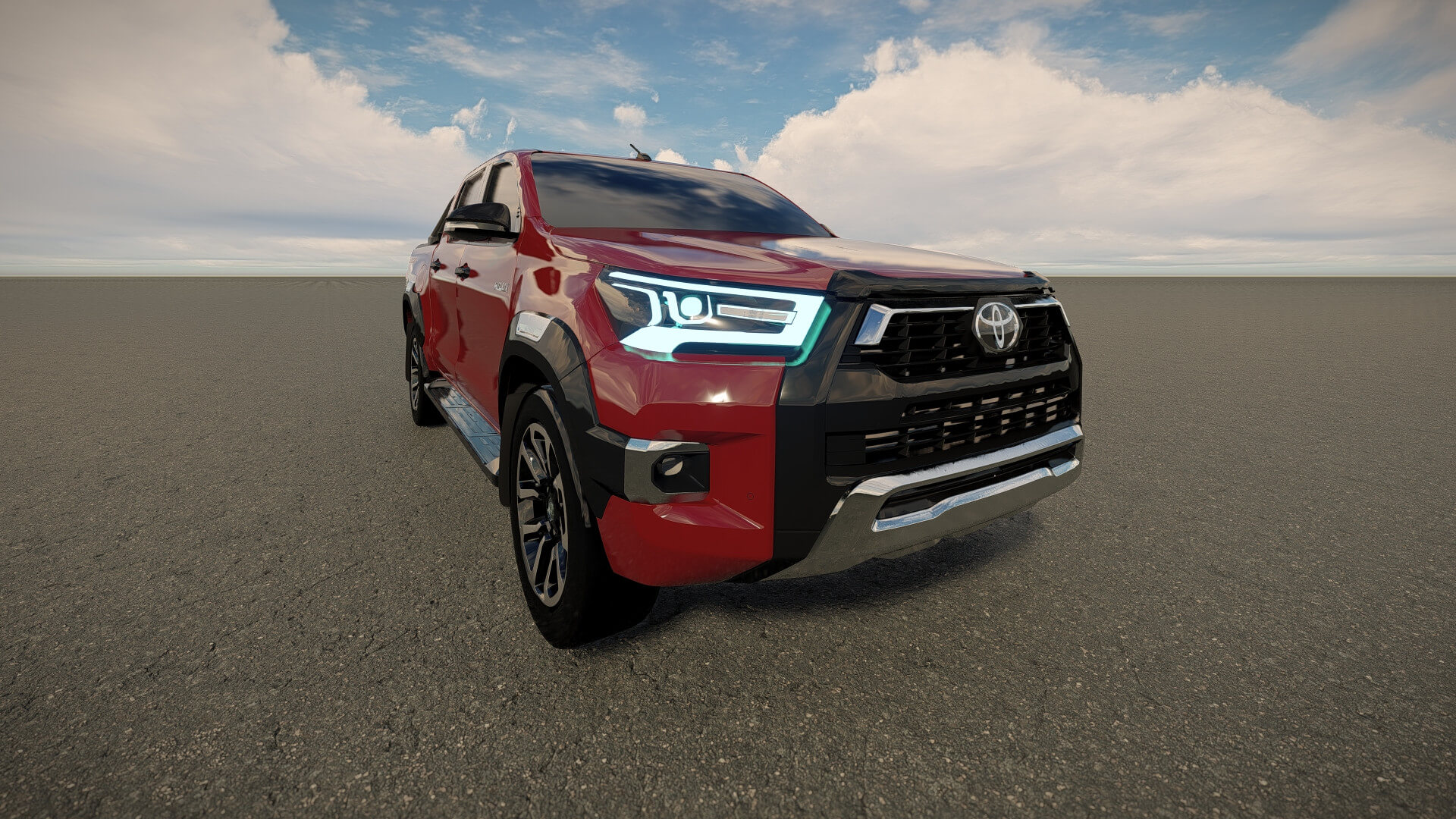 Toyota Hilux Double Cab 2022 3D Model