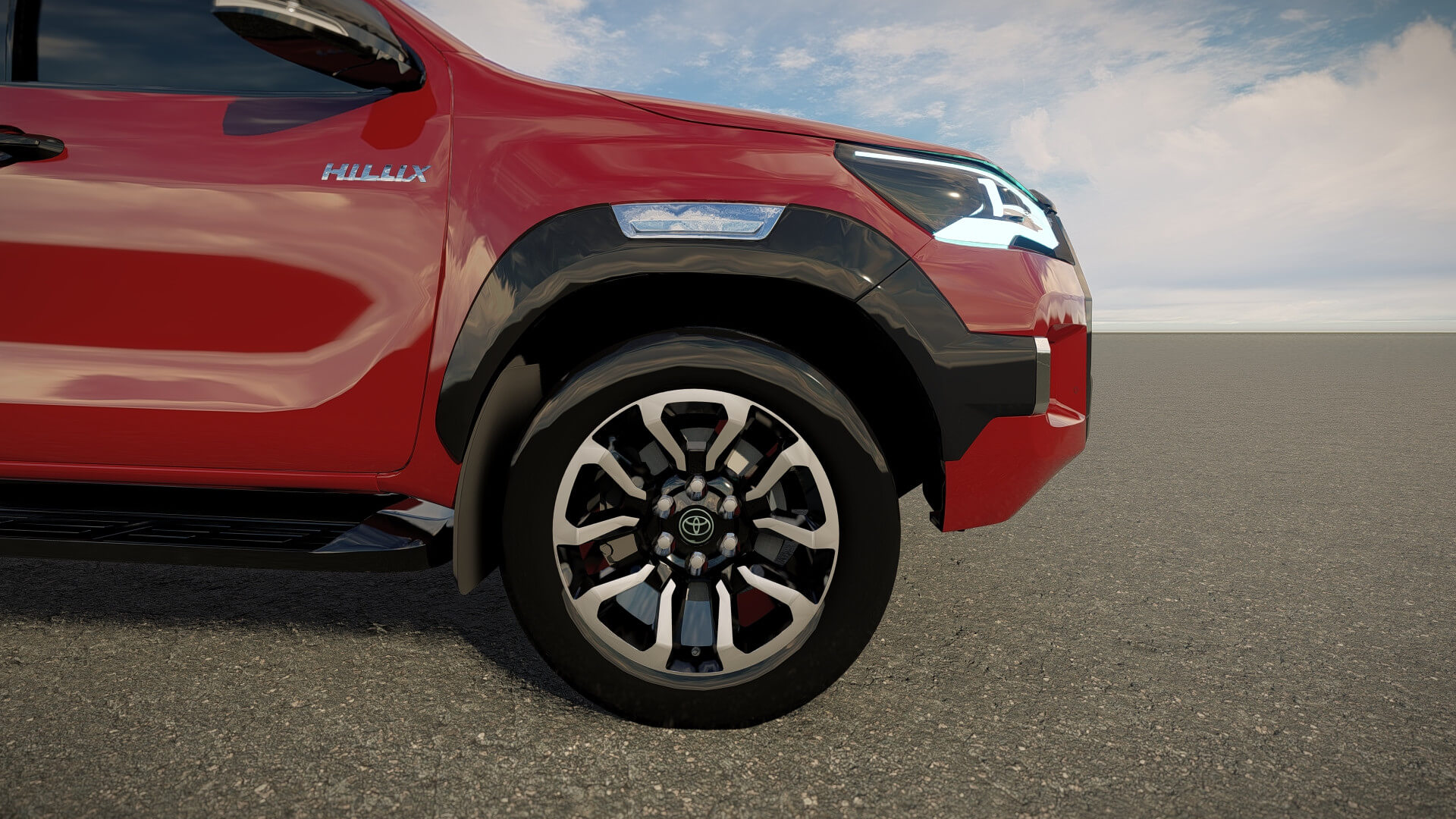Toyota Hilux Double Cab 2022 3D Model