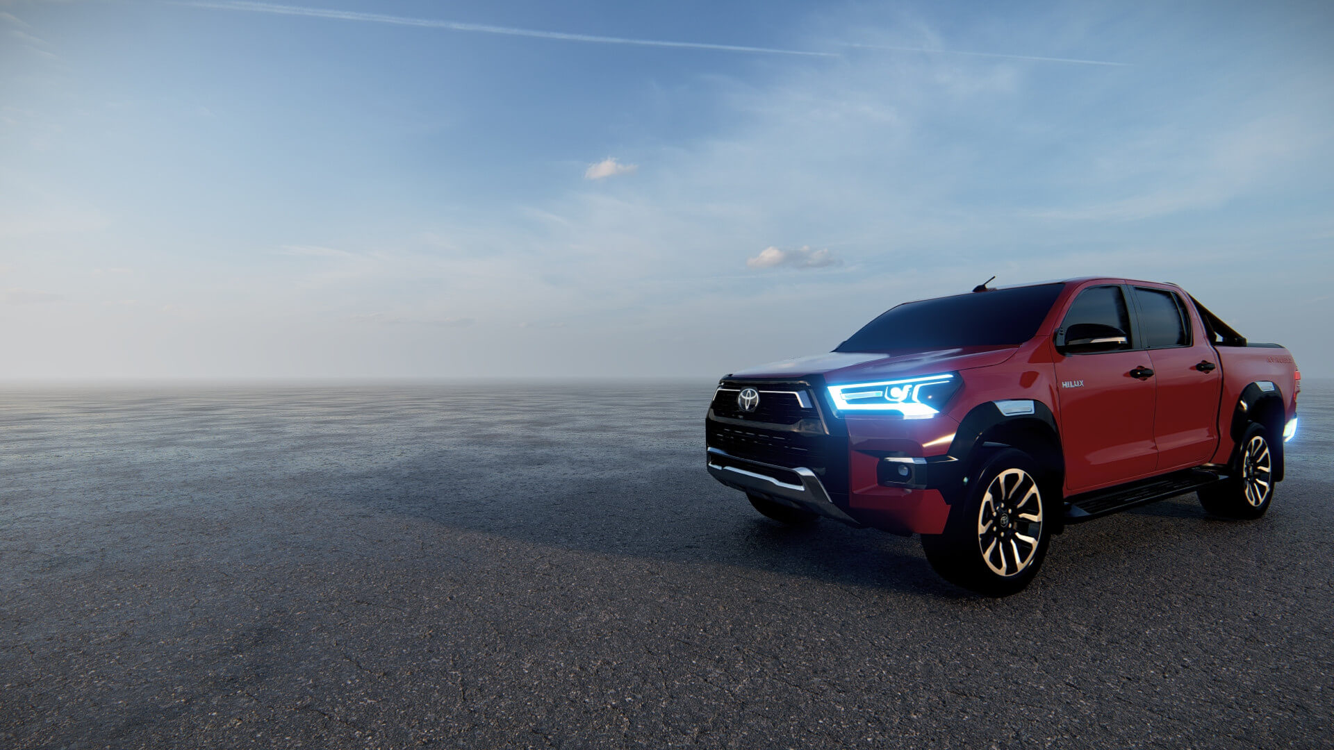 Toyota Hilux Double Cab 2022 3D Model