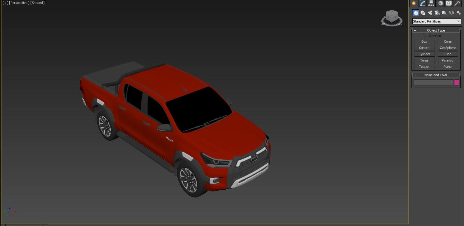 Toyota Hilux Double Cab 2022 3D Model