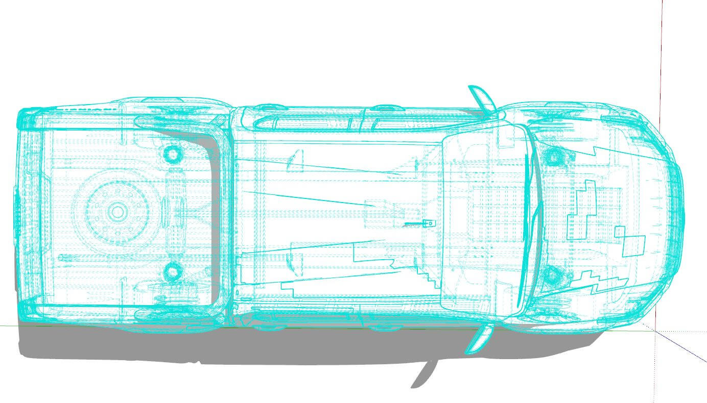 Toyota Hilux Double Cab 2022 3D Model