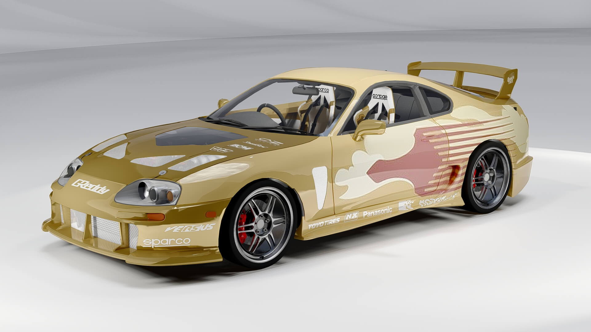 Toyota Supra Turbo MK IV 1993 &ndash 2 Fast 2 Furious Liver 3D Model