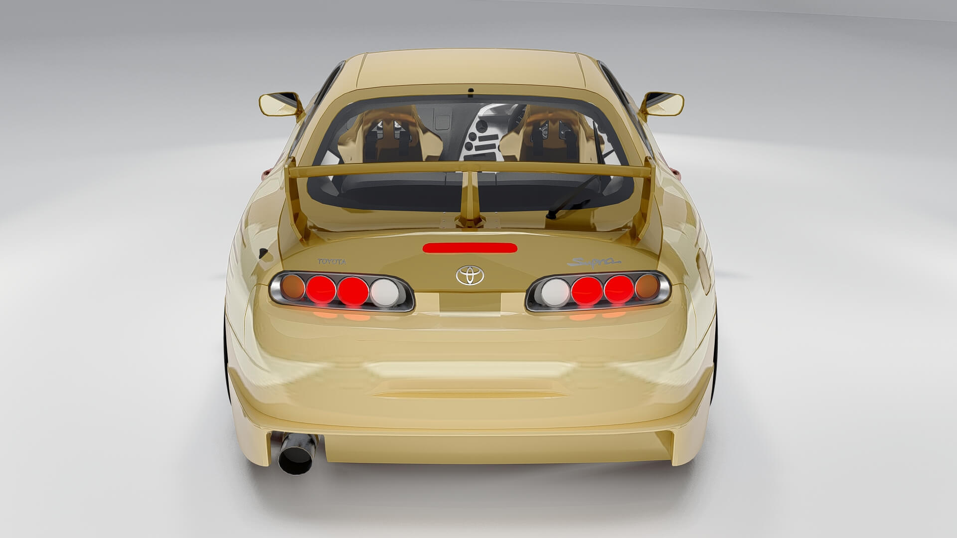 Toyota Supra Turbo MK IV 1993 &ndash 2 Fast 2 Furious Liver 3D Model