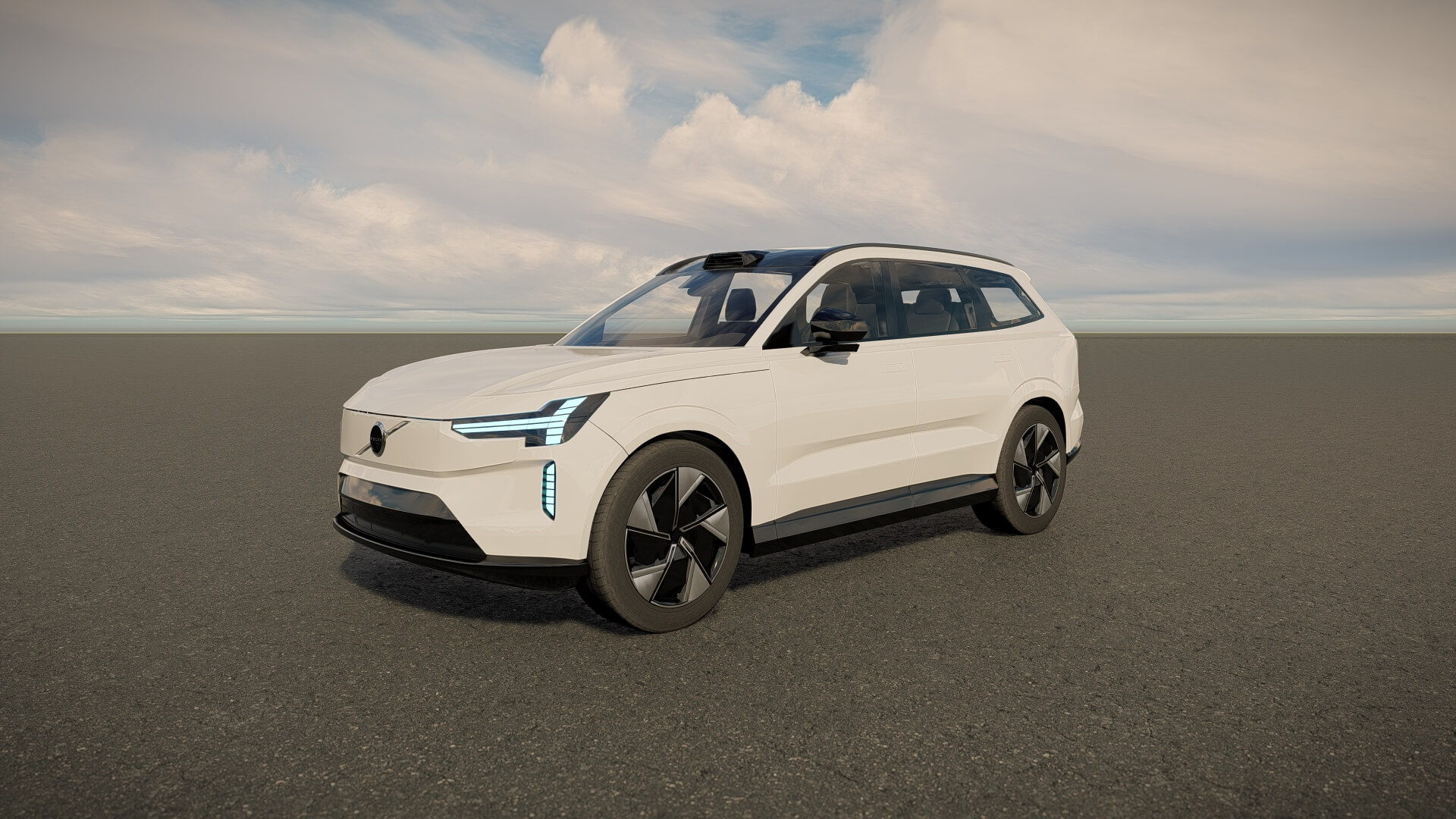 Volvo EX90 2024 3D Model
