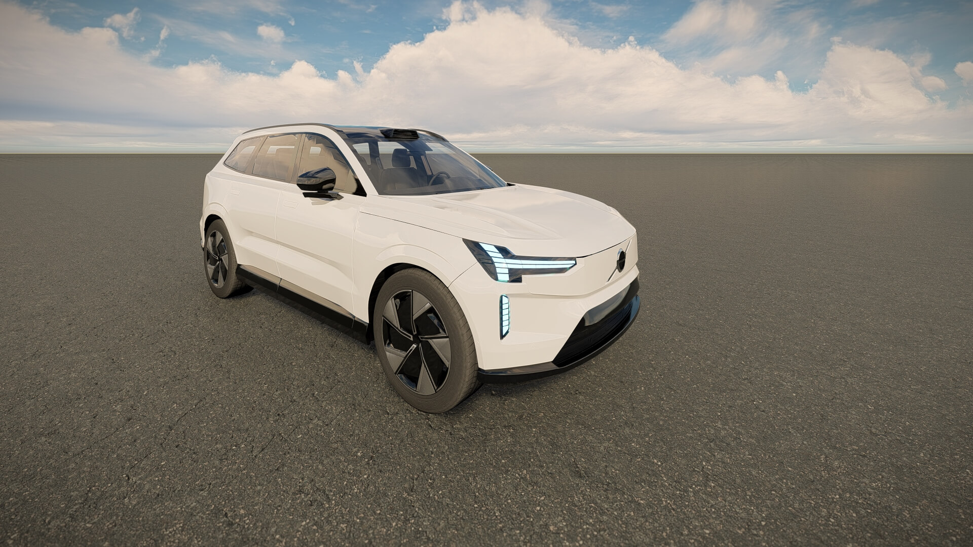 Volvo EX90 2024 3D Model