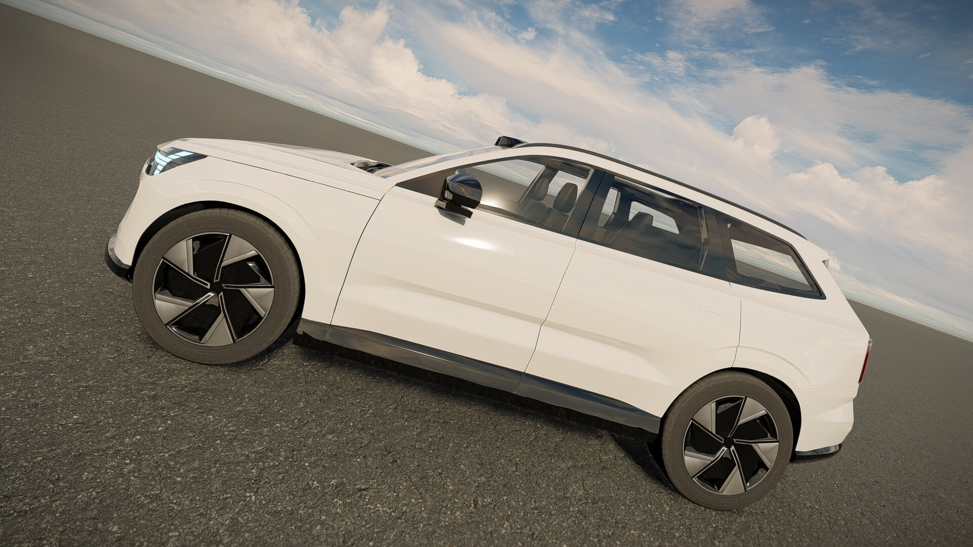 Volvo EX90 2024 3D Model