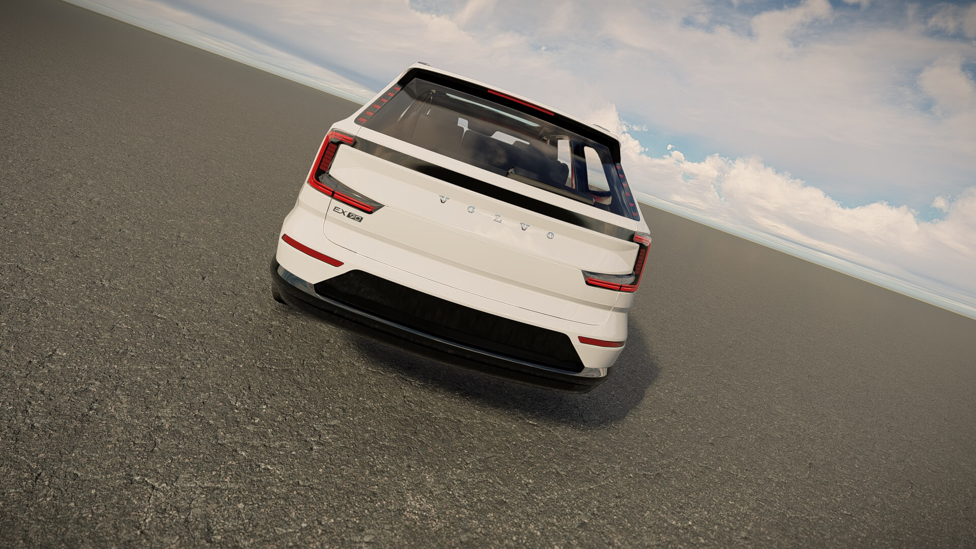 Volvo EX90 2024 3D Model