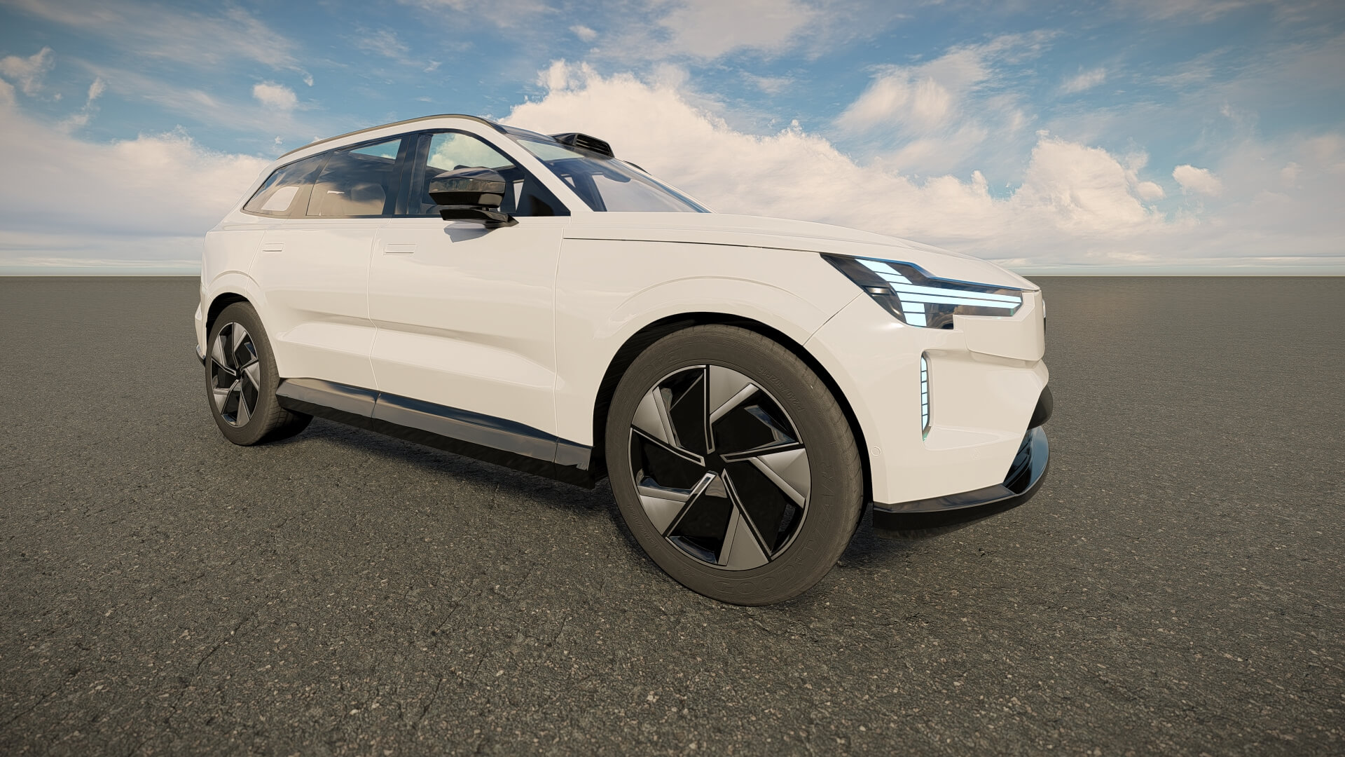 Volvo EX90 2024 3D Model