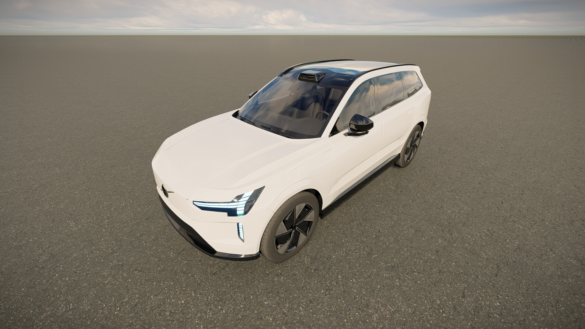 Volvo EX90 2024 3D Model