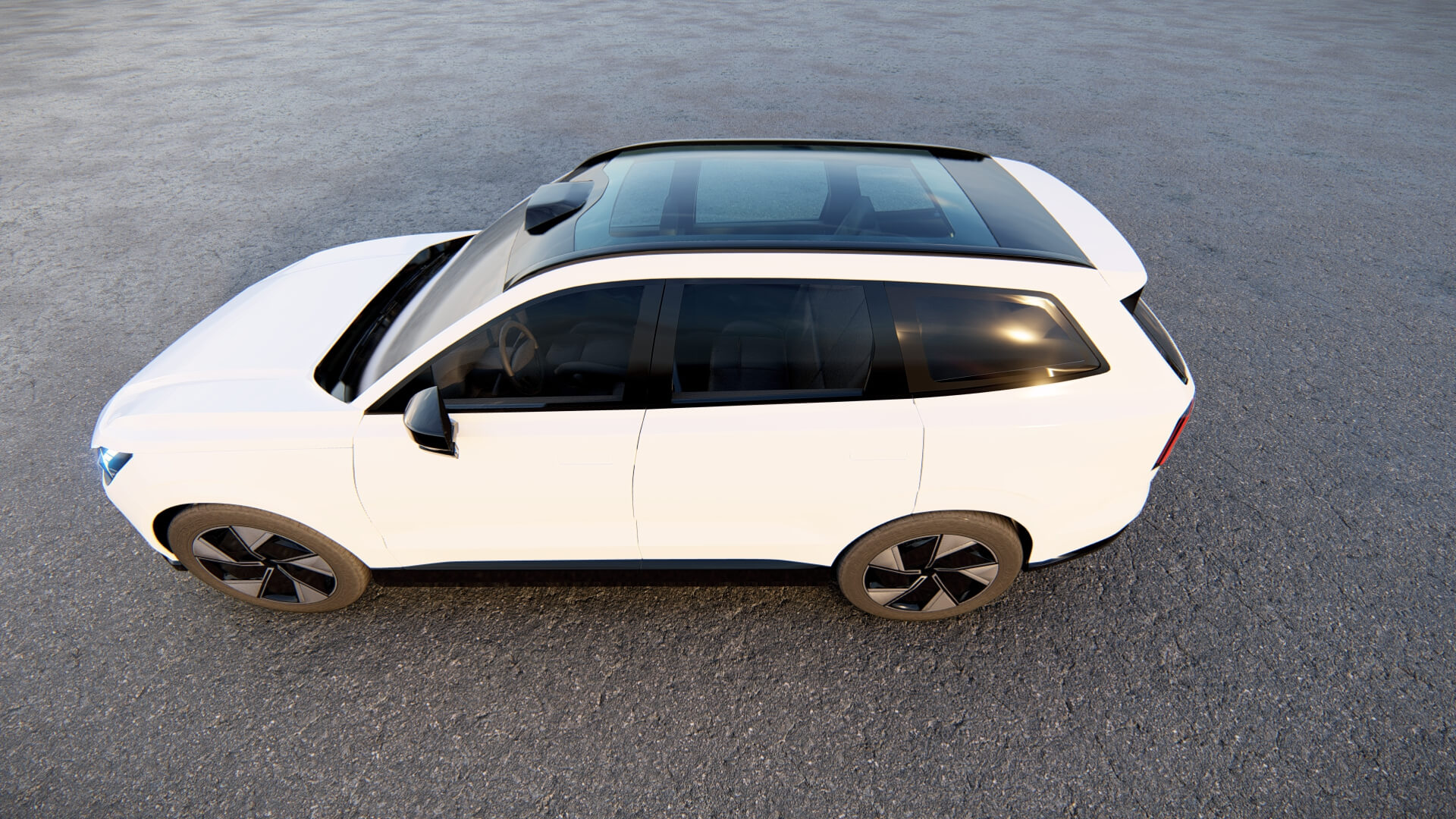 Volvo EX90 2024 3D Model