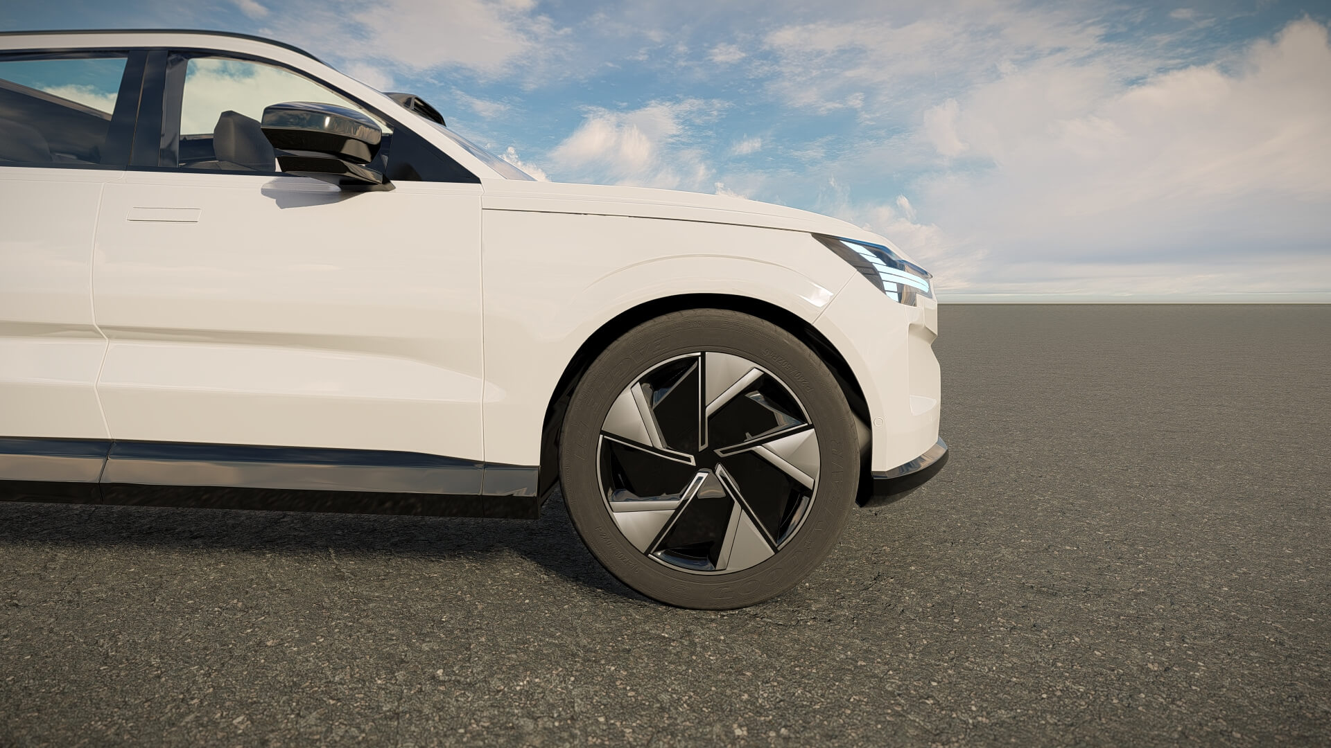 Volvo EX90 2024 3D Model