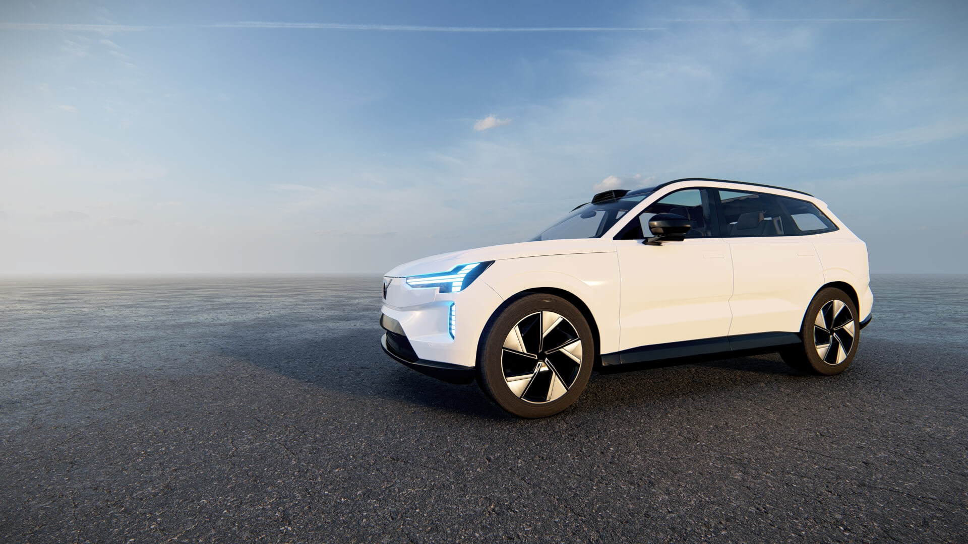 Volvo EX90 2024 3D Model