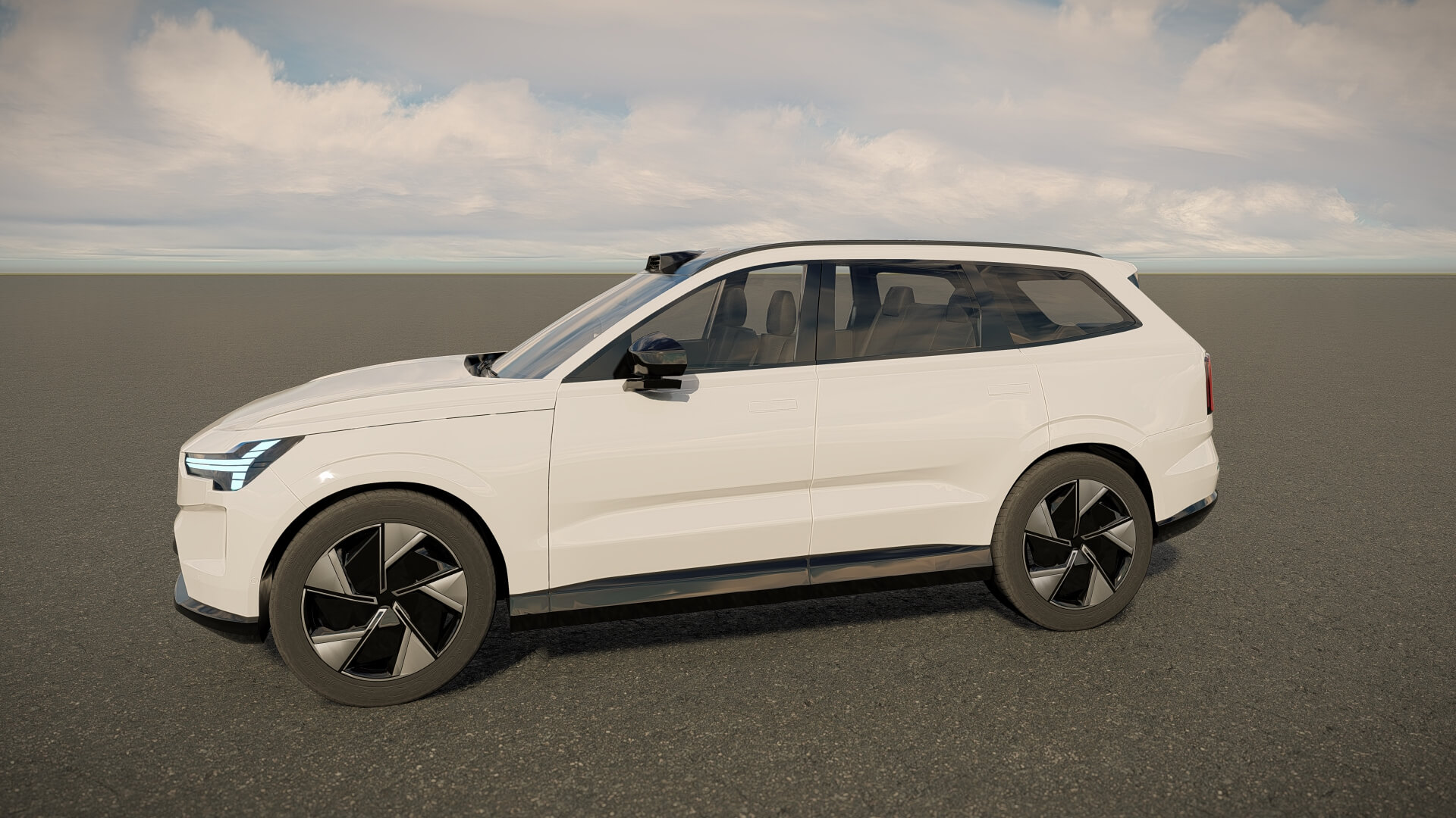 Volvo EX90 2024 3D Model