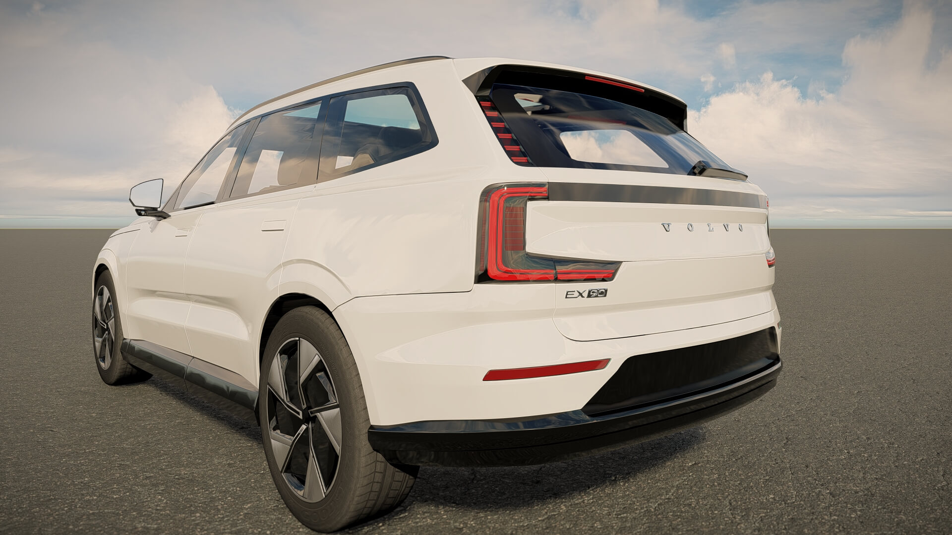 Volvo EX90 2024 3D Model