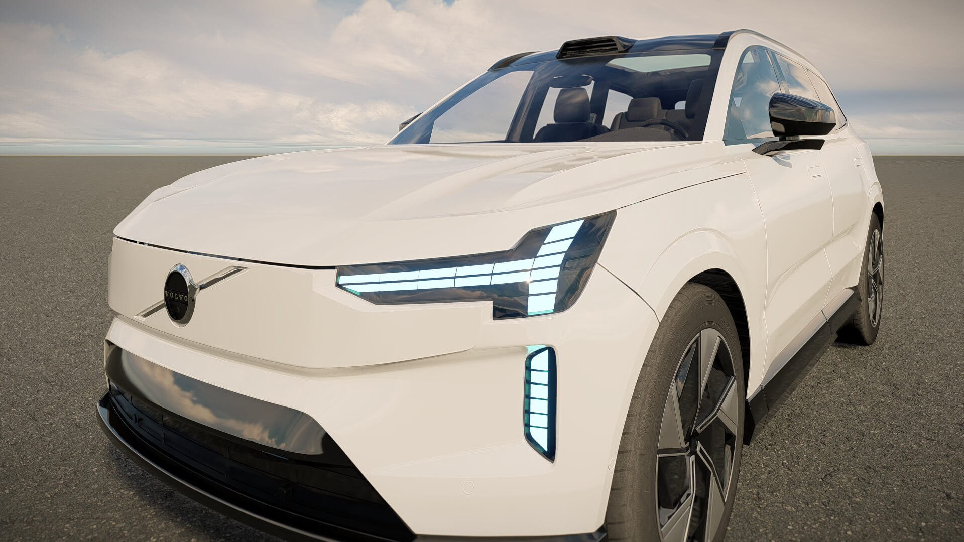 Volvo EX90 2024 3D Model