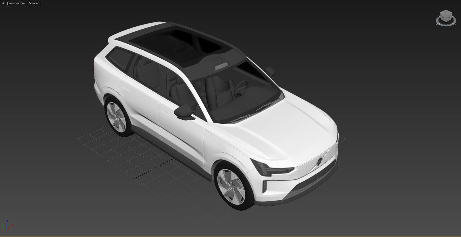 Volvo EX90 2024 3D Model