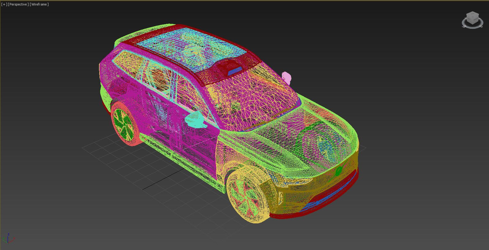 Volvo EX90 2024 3D Model